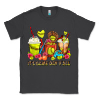 Smoke It's Game Day Y'all Softball Coffee Cups Classic Tee - FaDigitalArtStudio