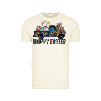 Vintage Arctic Happy Easter truck Vintage Tee - CowhideDigitalArt
