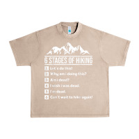 French Oak hiking 6 stages of hiking funny hiking nature adventure Urban Heavy Tee - baoMotion