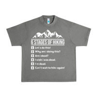 Tornado hiking 6 stages of hiking funny hiking nature adventure Urban Heavy Tee - baoMotion