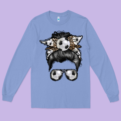 Soccer Mom Long Sleeve Tee Designed By Racoondesign