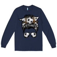 Navy soccer mom Long Sleeve Tee - RacoonDesign