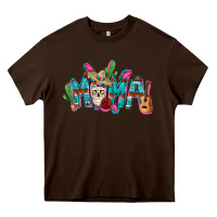 Chocolate Brown Mexican mama Mother's Day Heavy Core Tee - FaDigitalArtStudio