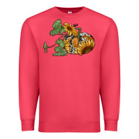 Cardinal sunflower pumpkin Premium Sweatshirt - RanaPortraitStore