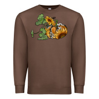 Chestnut sunflower pumpkin Premium Sweatshirt - RanaPortraitStore