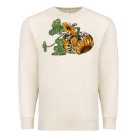Sandshell sunflower pumpkin Premium Sweatshirt - RanaPortraitStore