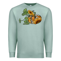 Seafoam sunflower pumpkin Premium Sweatshirt - RanaPortraitStore