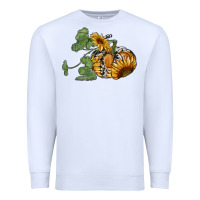 White sunflower pumpkin Premium Sweatshirt - RanaPortraitStore