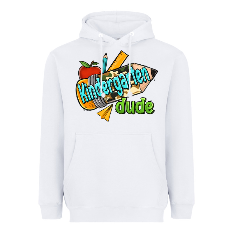 Kindergarten Grade Dude Heavyweight Hoodie by RanaPortraitStore | Teevron