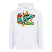 White kindergarten grade dude Heavyweight Hoodie - RanaPortraitStore