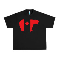 Black canada t shirt love canada bear proud canadian canada day t shirt Urban Heavy Tee - baoMotion
