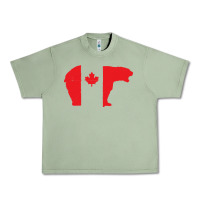 Oil Green canada t shirt love canada bear proud canadian canada day t shirt Urban Heavy Tee - baoMotion
