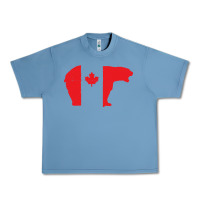 Pebble Blue canada t shirt love canada bear proud canadian canada day t shirt Urban Heavy Tee - baoMotion