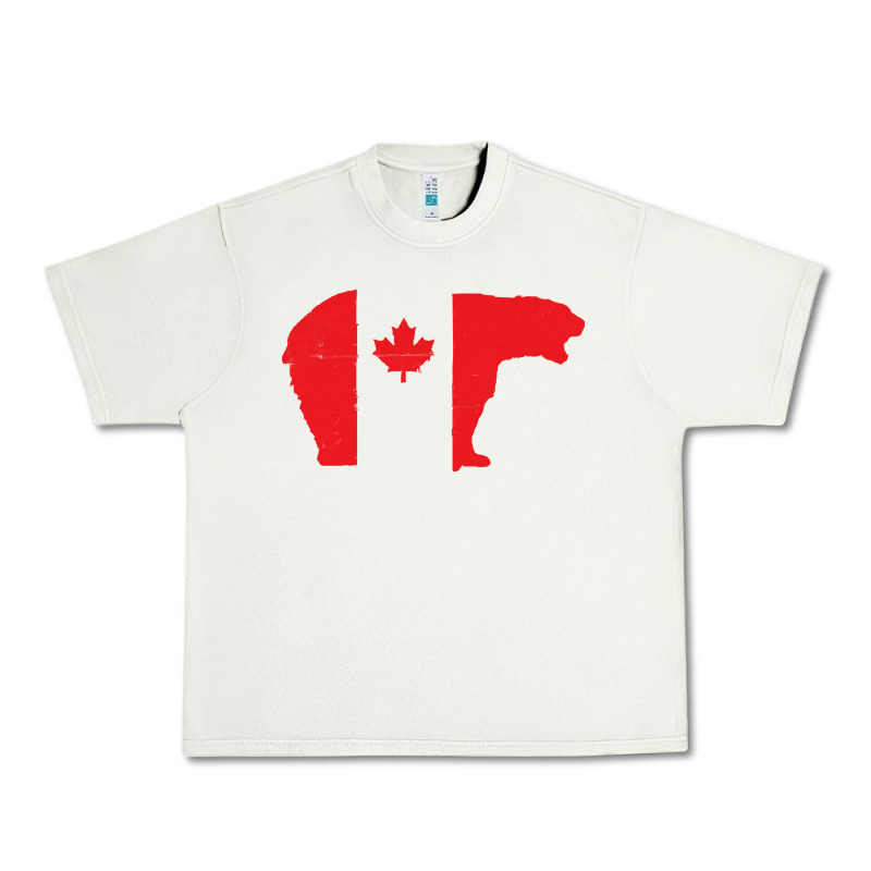 Canada T Shirt Love Canada Bear Proud Canadian Canada Day T Shirt Urban Heavy Tee by baoMotion | Teevron