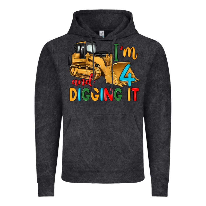 I'm 4 And Digging It Vintage Hoodie by Artiststas | Teevron