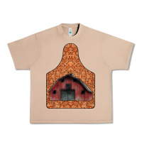 Burro Barn Earning Urban Heavy Tee - CowhideDigitalArt