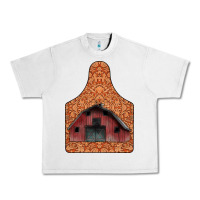 Lunar Rock Barn Earning Urban Heavy Tee - CowhideDigitalArt