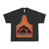 Pigment Black Barn Earning Urban Heavy Tee - CowhideDigitalArt