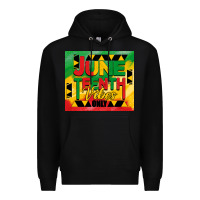 Black juneteenth vibes only tumbler Premium Hoodie - BarkalooDesign