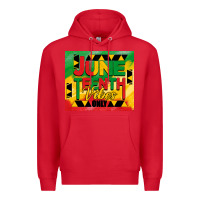 Red juneteenth vibes only tumbler Premium Hoodie - BarkalooDesign