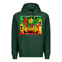 Sports Green juneteenth vibes only tumbler Premium Hoodie - BarkalooDesign