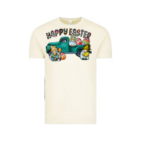 Vintage Arctic Happy Easter truck Vintage Tee - CowhideDigitalArt