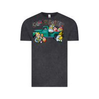 Vintage Black Happy Easter truck Vintage Tee - CowhideDigitalArt