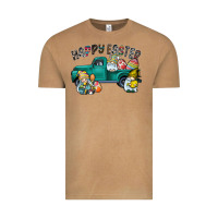 Vintage Camel Happy Easter truck Vintage Tee - CowhideDigitalArt