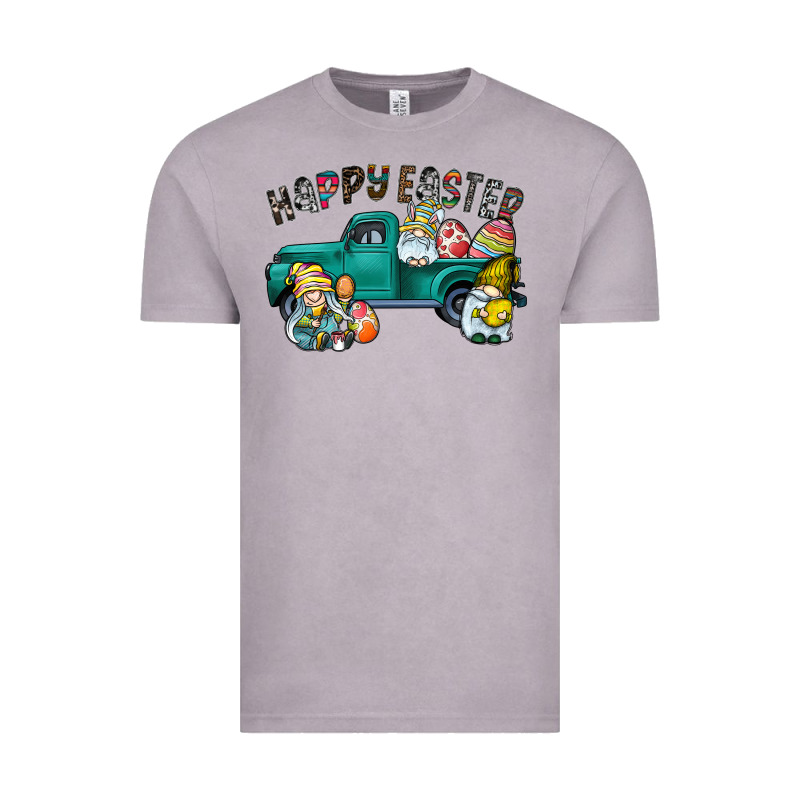 Happy Easter Truck Vintage Tee by CowhideDigitalArt | Teevron