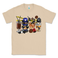 Mushroom Police Coffee Cups Classic Tee - FaDigitalArtStudio