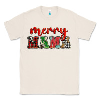 Natural Christmas merry mama Classic Tee - BarkalooDesign