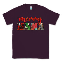 Plum Christmas merry mama Classic Tee - BarkalooDesign