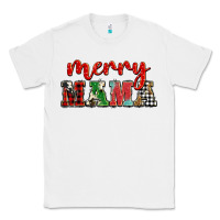 White Christmas merry mama Classic Tee - BarkalooDesign