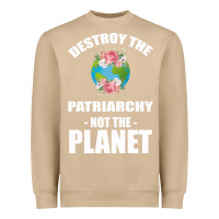 Mushroom Destroy the patriarchy not the planet Heavyweight Sweatshirt - Bettercallsaul