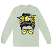 Matcha softball mom Long Sleeve Tee - RacoonDesign