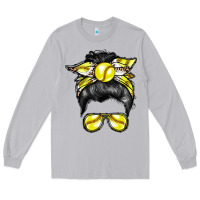 Moon Dust softball mom Long Sleeve Tee - RacoonDesign