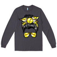 Smoke softball mom Long Sleeve Tee - RacoonDesign