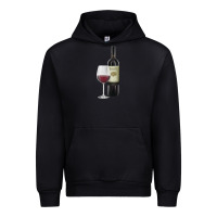 Black California Wine Urban Hoodie - RanaPortraitStore