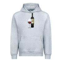 Heather Grey California Wine Urban Hoodie - RanaPortraitStore