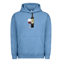 Pigment Pebble Blue California Wine Urban Hoodie - RanaPortraitStore