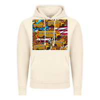 Vintage Artic school bus American flag sunflower cowhide leopard Vintage Hoodie - Artiststas