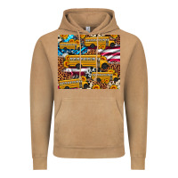 Vintage Camel school bus American flag sunflower cowhide leopard Vintage Hoodie - Artiststas