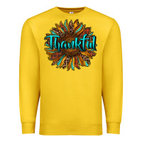 Lemon thankful sunflower Premium Sweatshirt - RanaPortraitStore
