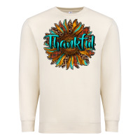Sandshell thankful sunflower Premium Sweatshirt - RanaPortraitStore