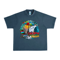 Midnight Navy beach please Urban Heavy Tee - CowhideDigitalArt