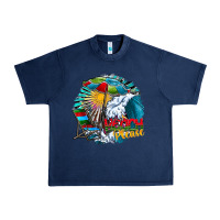 Navy beach please Urban Heavy Tee - CowhideDigitalArt