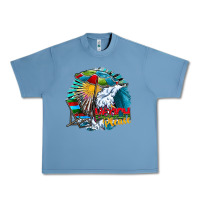 Pebble Blue beach please Urban Heavy Tee - CowhideDigitalArt
