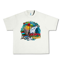 Pistachio beach please Urban Heavy Tee - CowhideDigitalArt