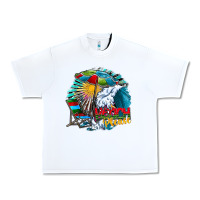 White beach please Urban Heavy Tee - CowhideDigitalArt