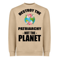 Mushroom Destroy the patriarchy not the planet Heavyweight Sweatshirt - Bettercallsaul